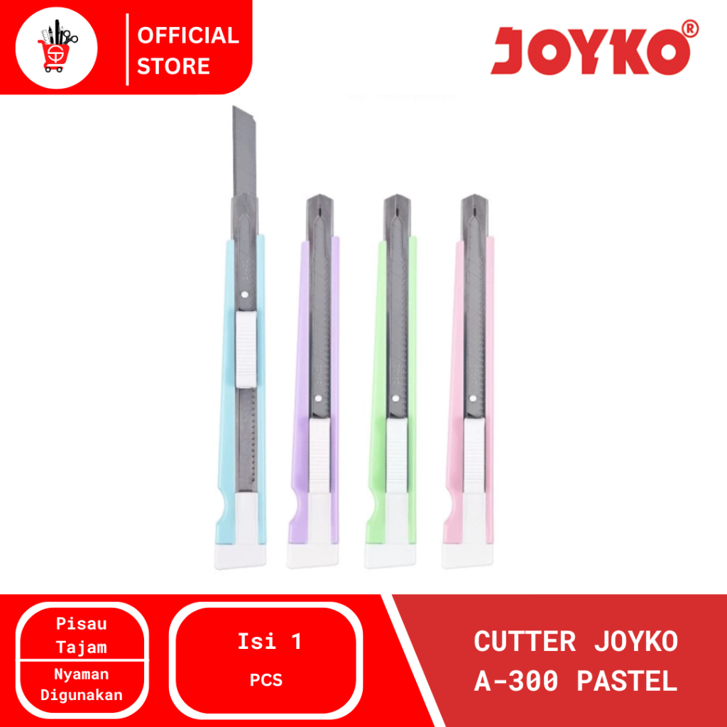 

Pemotong | Cutter Joyko A-300A Pastel (1 PCS)