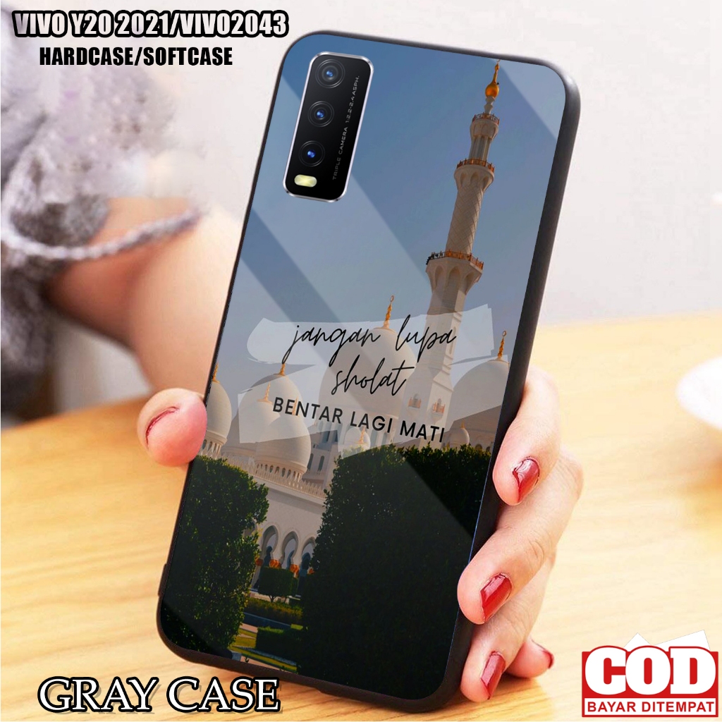 Case VIVO Y20 2021/VIVO  2043 - Casing VIVO Y20 2021/VIVO  2043 ( ISLAMIC) Silikon VIVO Y20 2021/VIV