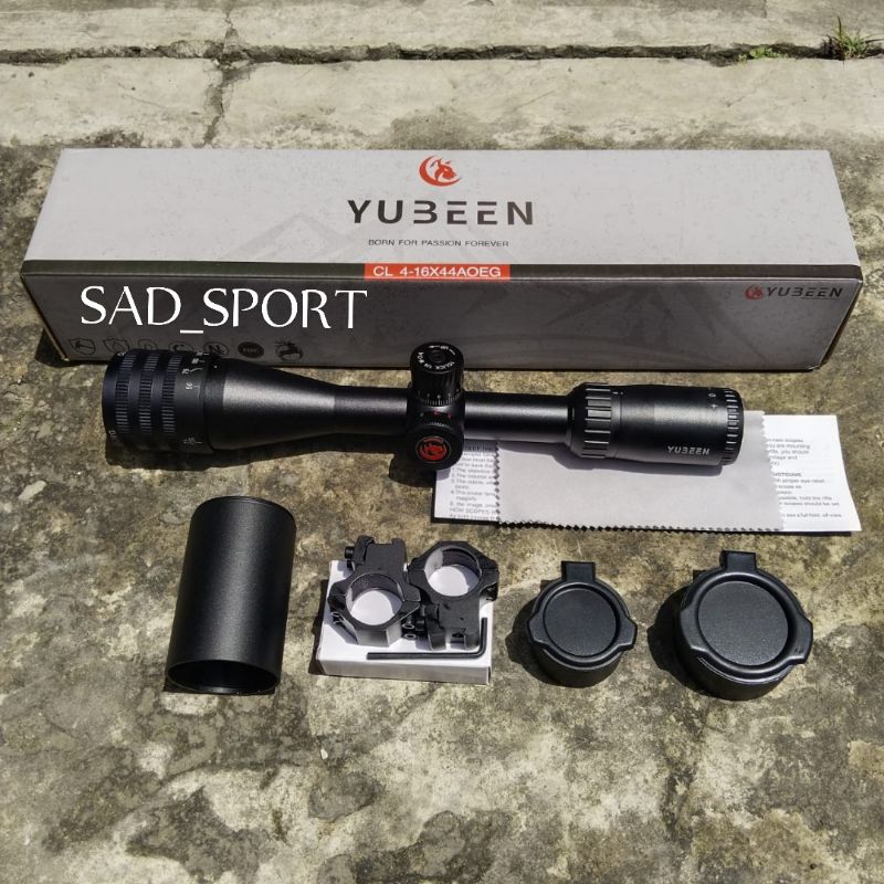 TELESKOP YUBEEN CL4-16X44AOE /RIFLESCOPE