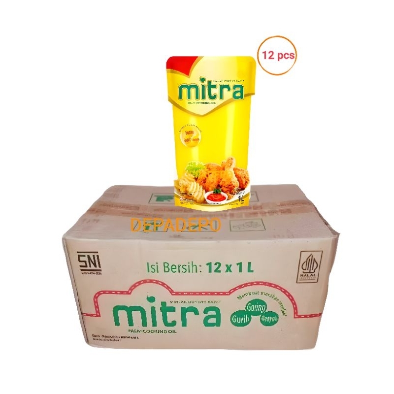 

Minyak Goreng 1 Liter Promo 1 Dus Mitra Isi 12 Pcs - Minyak Goreng Berkualitas
