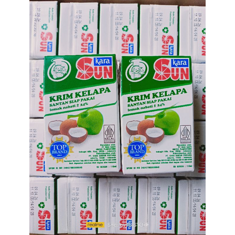 

SANTAN SUN KARA KEMASAN BARU 110ML