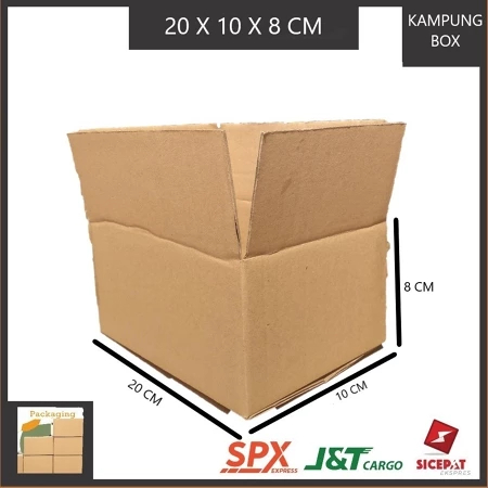 

KARDUS PACKING SINGGLE WALL UKURAN P20xL10xT8