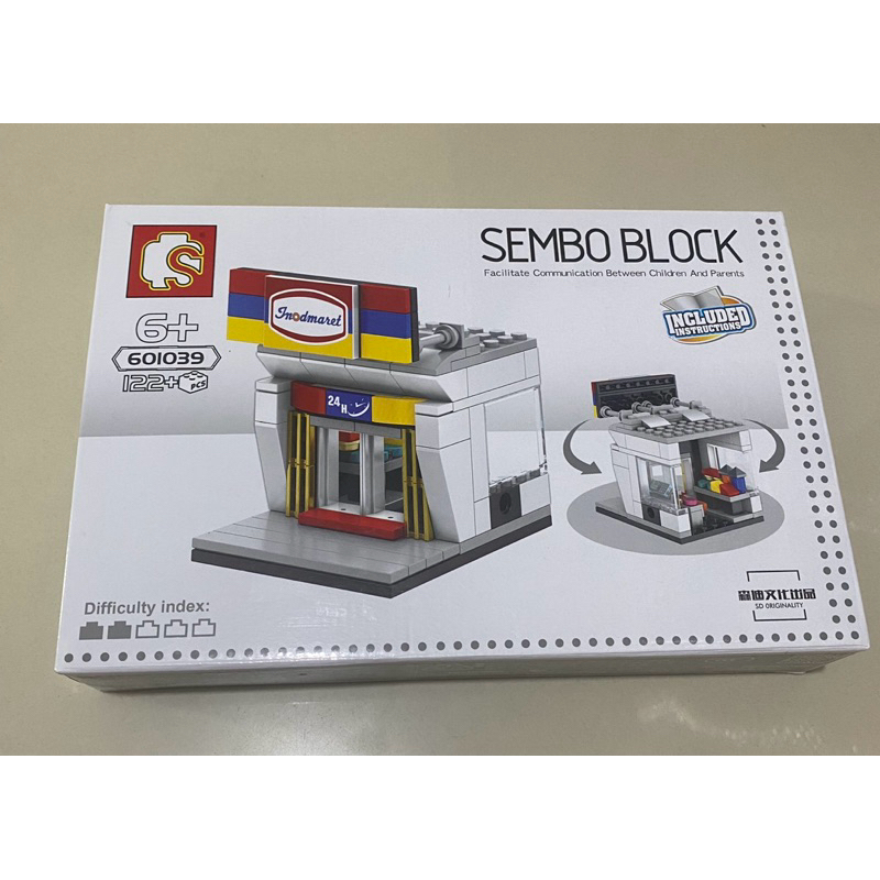 LS Nano Block Lego Indomaret Sembo Block Mainan Edukasi anak dan pajangan