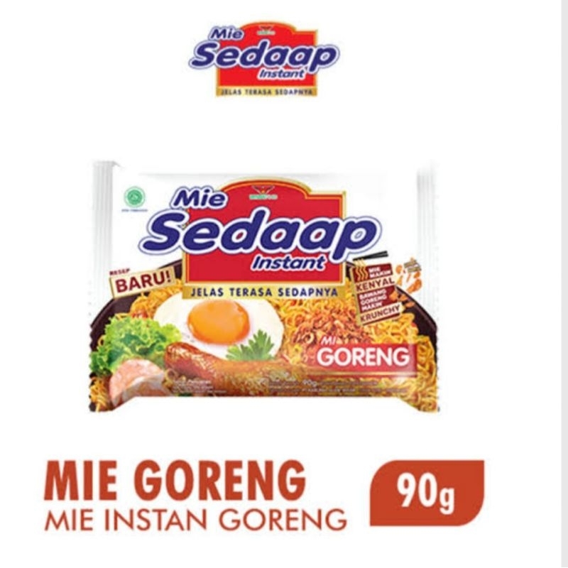 

Mie Sedaap Goreng Instant Baru 90g