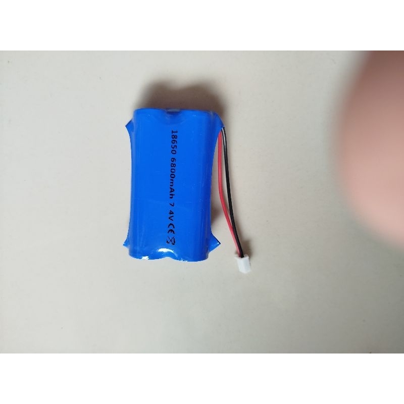 battre RC batre speaker 2xlion 18650 6800mah 7,4volt soket XH 2PIN