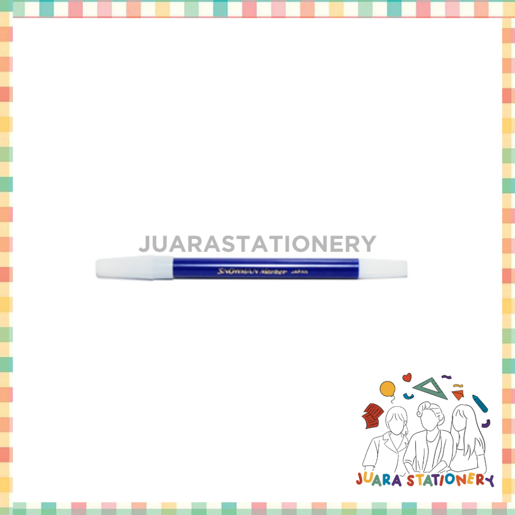 

Spidol Snowman Biru (Satuan) // Grosir 12pcs @975