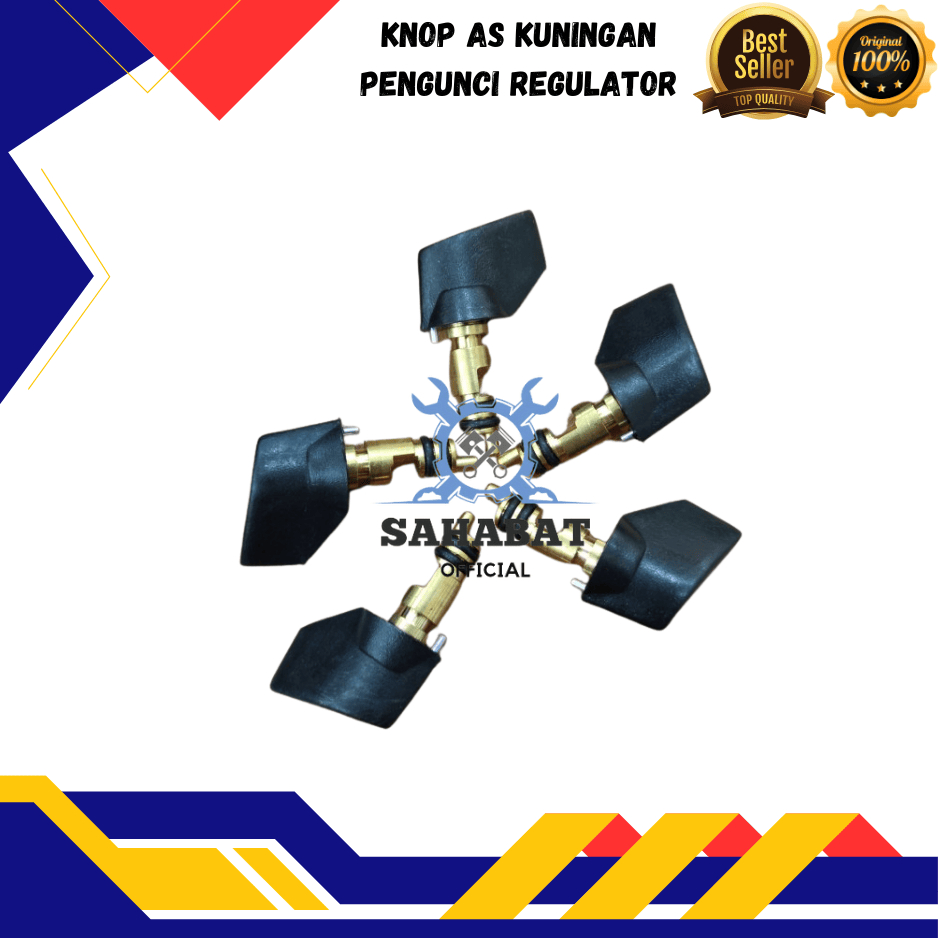KNOP AS KUNINGAN PENGUNCI REGULATOR GAS LPG/ORIGINAL
