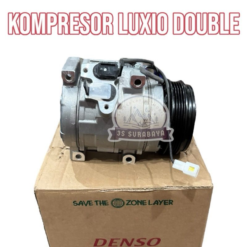 Kompresor Luxio double blower Ac Mobil (Baru/New) Compressor Lengkap Daihatsu