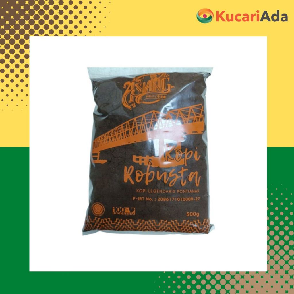 

Kopi Bubuk Asiang 500 Gram / Asiang Coffe Legendaris Khas Pontianak