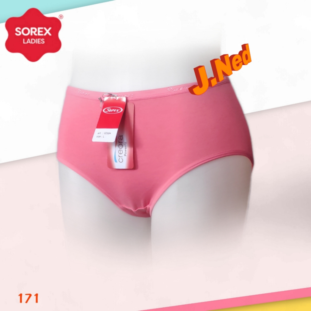 J171 Sorex Celana Dalam Wanita Dewasa, Celana Dalam Perempuan Sorex Size L EL QL