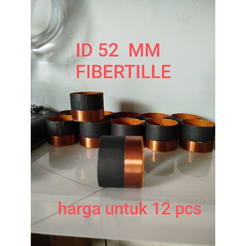 spul spol spoel voice speaker ID 52 MM FIBERTILLE