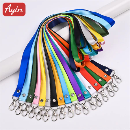 

Tali id card 1.5cm / Tali idcard /Tali lanyard / Gantungan nametag / bahan polister, stoper, cantelan