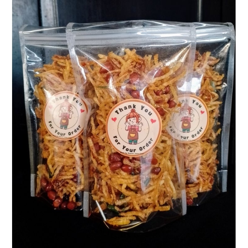 

kentang Mustofa kacang crispy/homemade/halal/gratis bubble wrap