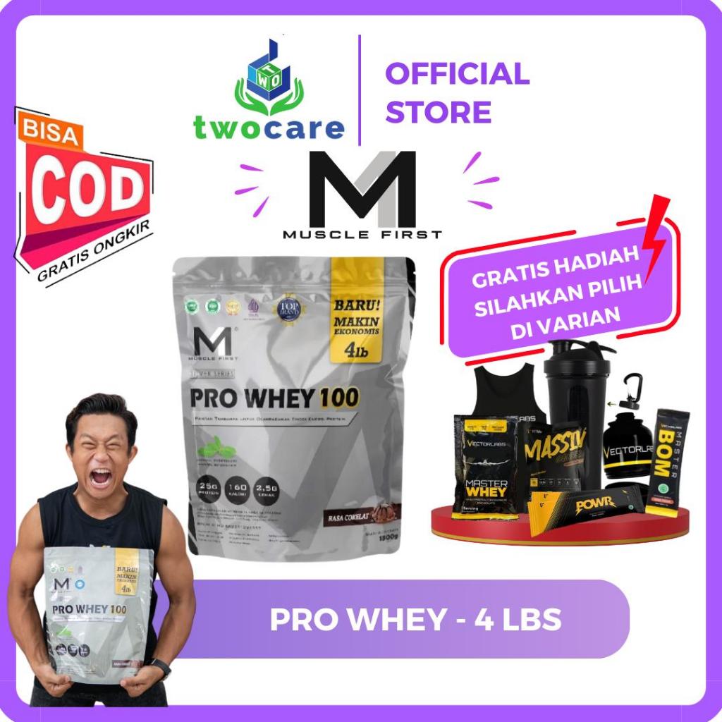 Muscle First PRO WHEY 100 M1 PRO WHEY 100 4LB 4 LB 1,8kg Whey Concentrate Protein Isolate Protein