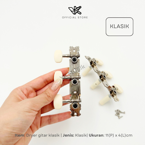 Dryer Gitar Klasik / Drayer/tuning peg/putaran/stem gitar nilon klasik puteran guitar nilon classic 