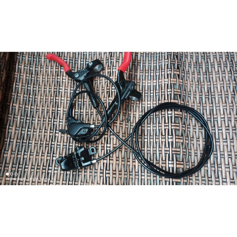 brakeset rem hidrolik Shimano mt201