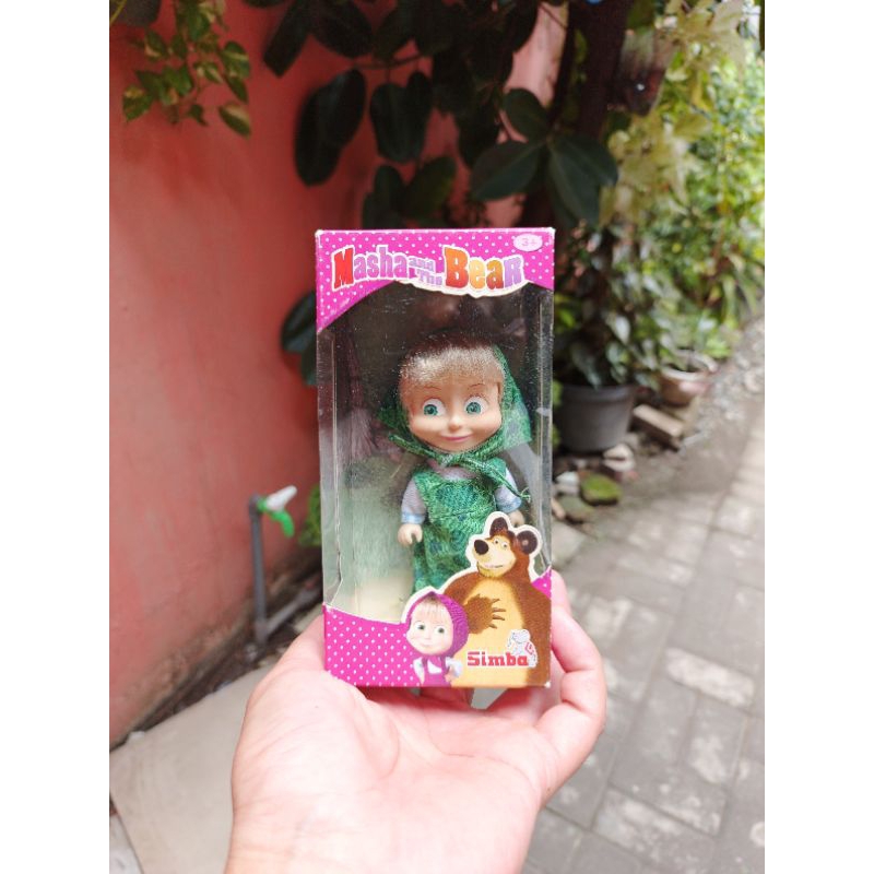 Boneka Doll Simba Masha And The Bear Old Stock