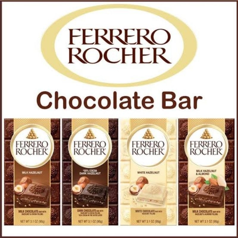 

Ferrero Rocher Haselnuss Chocolate Bar with Almond 100 Gram