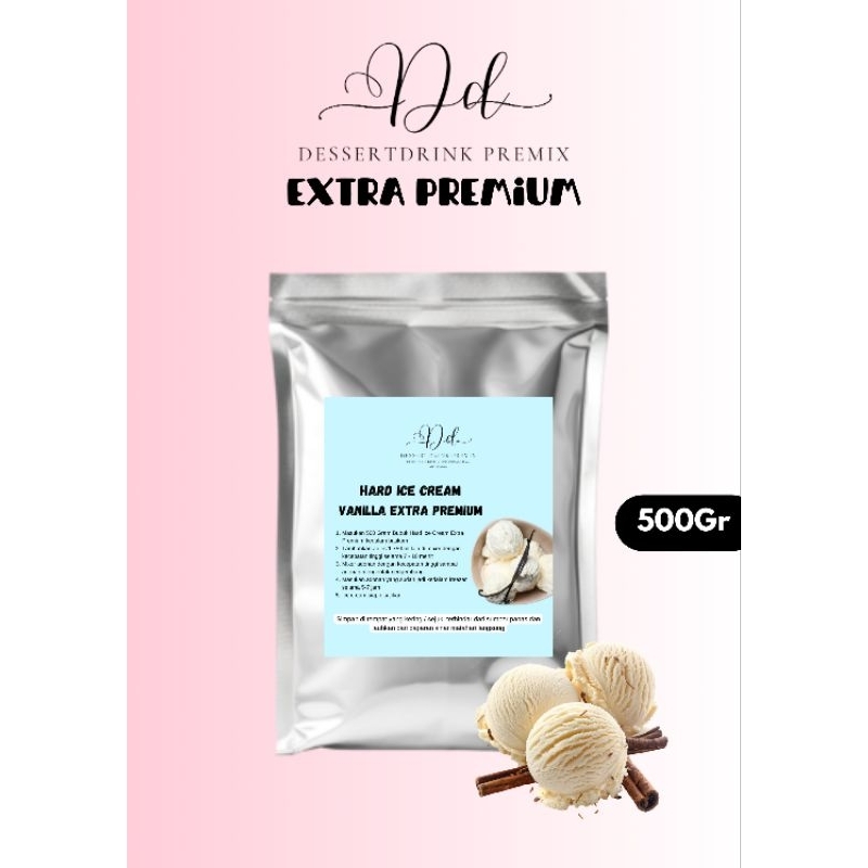 

Bubuk Hard Ice Cream Rasa VANILLA 500Gram Extra Premium Dessertdrink Powder / Ice Cream MURAH / Bubuk Ice Cream 500 Gram Aneka Rasa / Bahan Ice Cream Varian Rasa / Bubuk Ice Cream / Ice Cream Powder / Bubuk Es Cream / Bubuk Es Krim / Tepung Es Krim