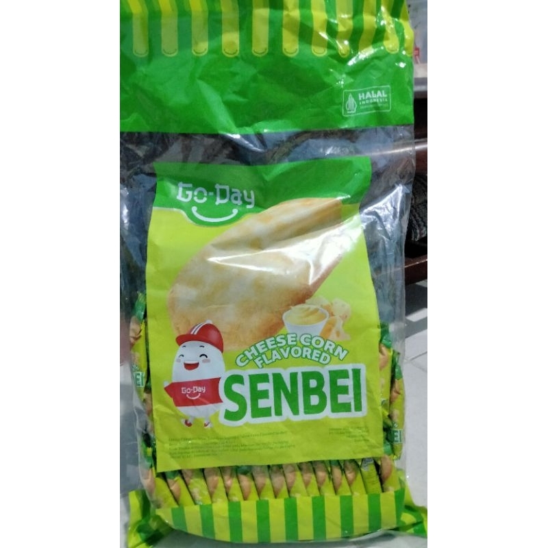 

1 PACK GO-DAY SENBEI CHEESE CORN FLAVORED