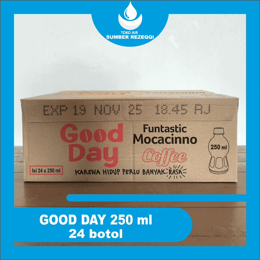 

GOOD DAY BOTOL 250 ml (24 BOTOL) MINUMAN KOPI