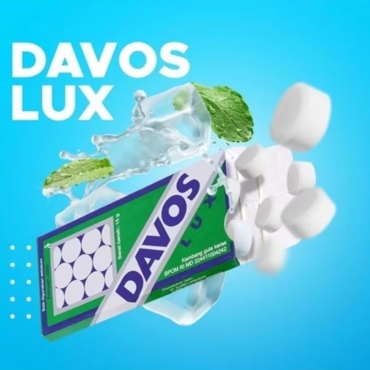 

Permen Davos Lux Peppermint Permen Jadul Davos Mini 1 Pack Isi 20 Pcs