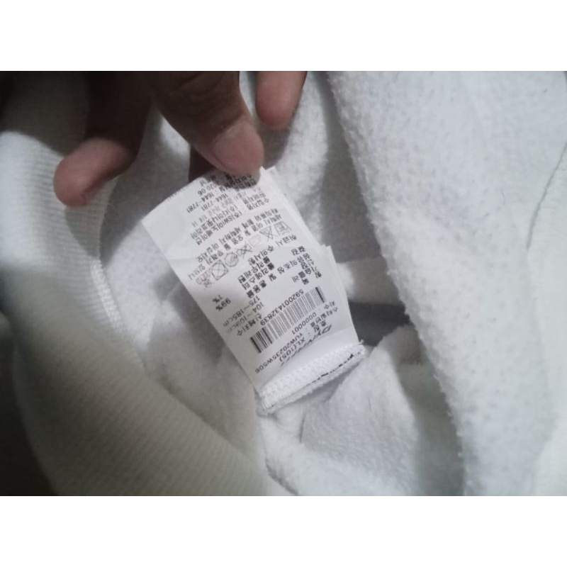 CREWNECK DYNAFIT ORIGINAL WHITE SWEATSHIRT