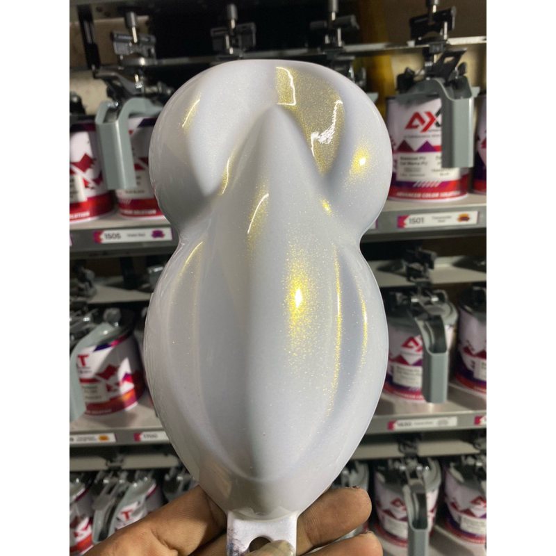 cat special effect gold PU AXT partikel kasar