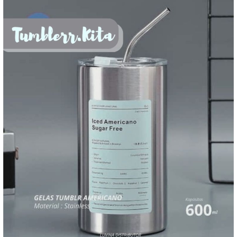 TumblerStainlissAmericano