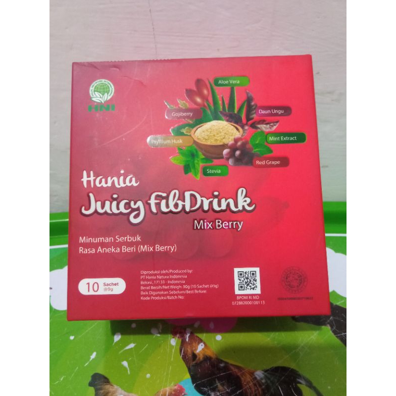

Hania juicy fibdrink mix berry
