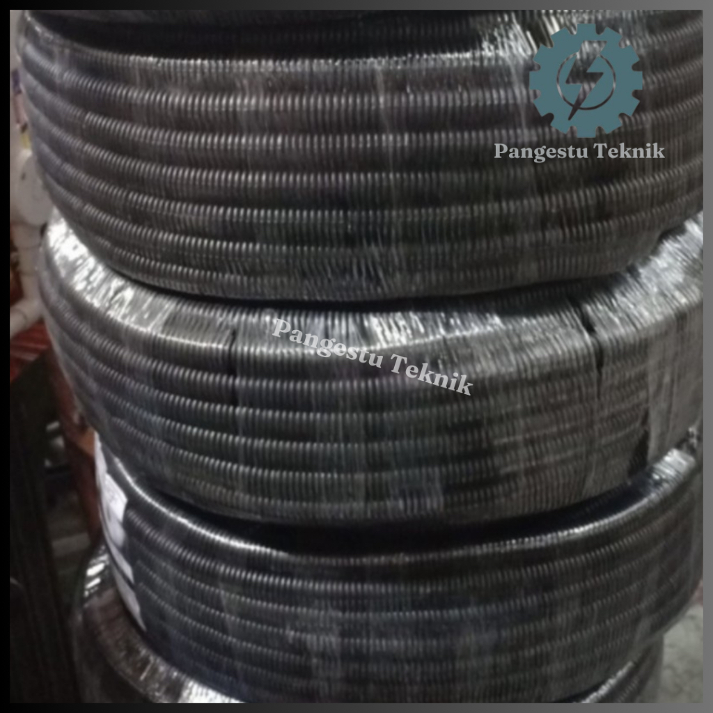 Flexibel Listrik 20mm / Selang Pipa Listrik / Corugated Pipa Hitam Rol