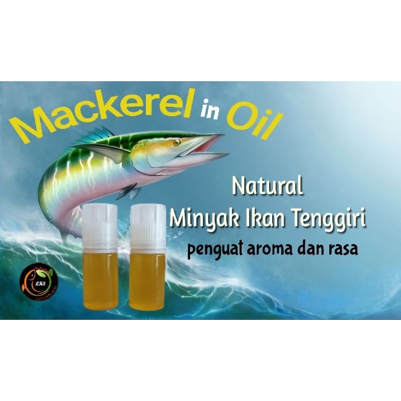 Minyak Ikan Tenggiri/ Mackarel Oil / Essence Tenggiri / Perisa Tenggiri