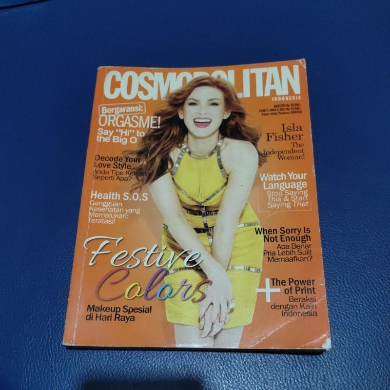MAJALAH COSMOPOLITAN AGUSTUS 2013