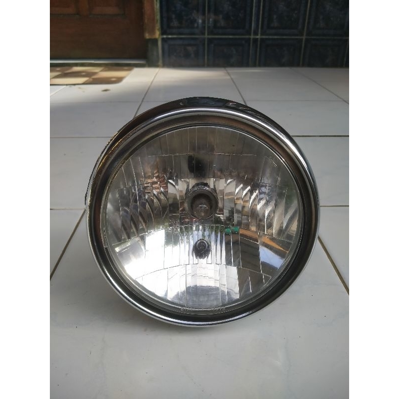 Headlamp reflektor mika lampu depan honda tiger 2000 original
