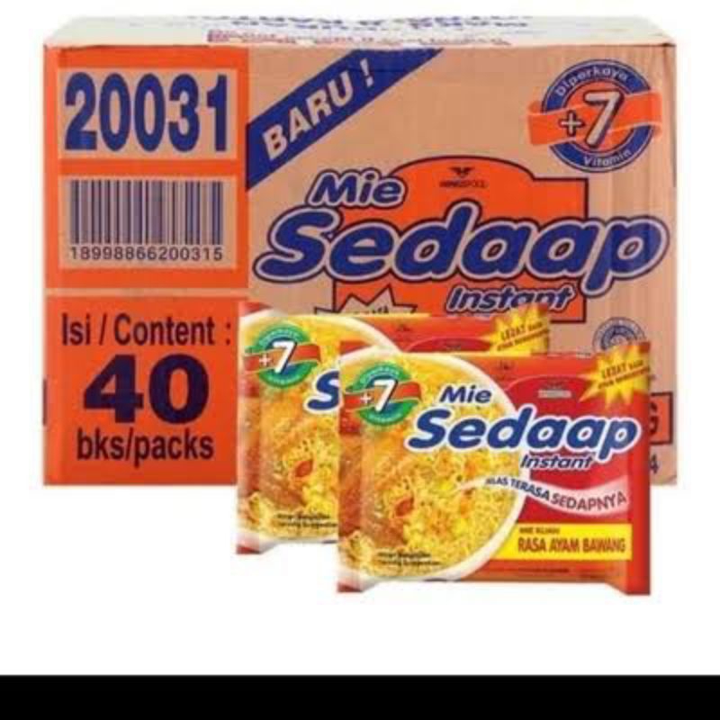 

10 pcs mie sedaap kuah rasa ayam bawang