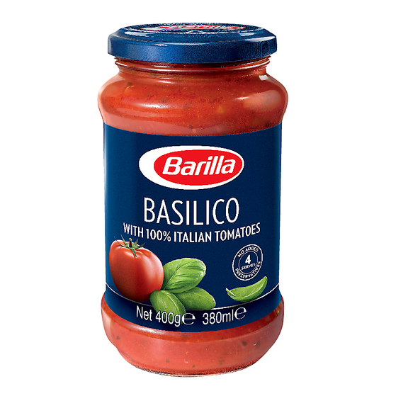 

saus basilico barilla 400