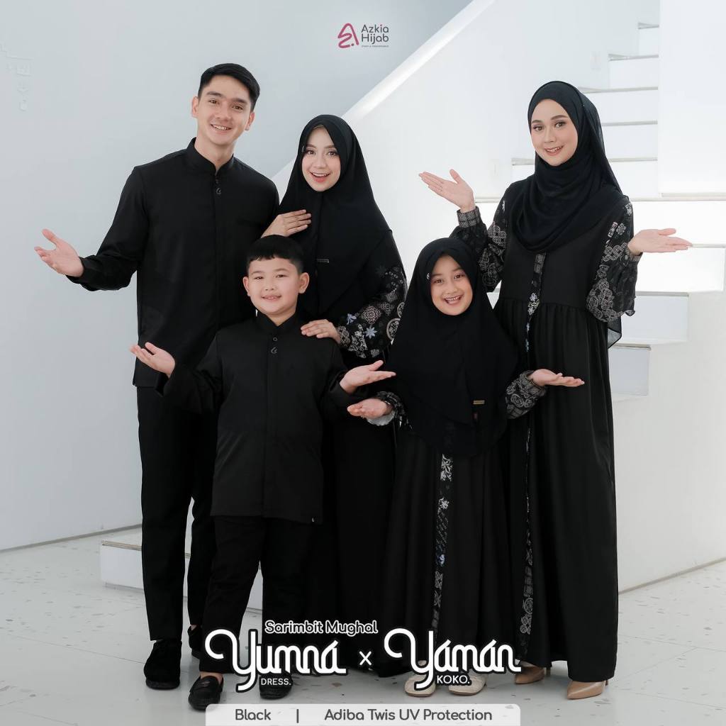 Sarimbit 2025 - Part 1 - DRESS YUMNA By Azkia Hijab