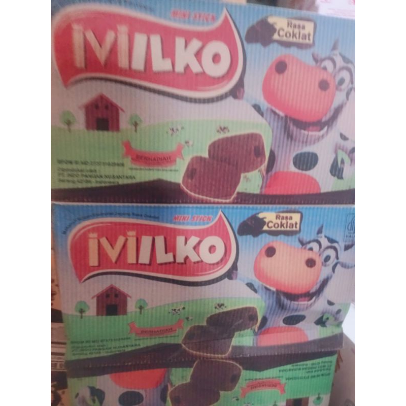 

SNACK CHIKI IVILKO RASA CHOKLAT ISI 10PCS