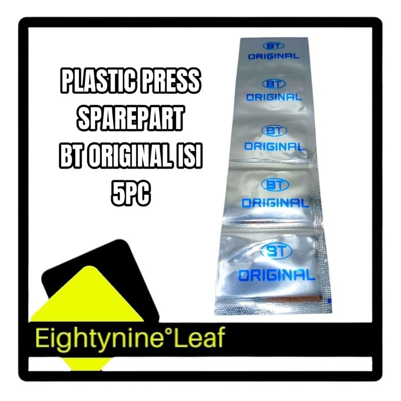 

Plastik Press Packing Packaging Sparepart Hp Ukuran Kecil BT ORIGINAL Isi 5pc