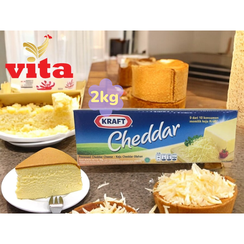 

Keju Kraft Cheddar 2kg