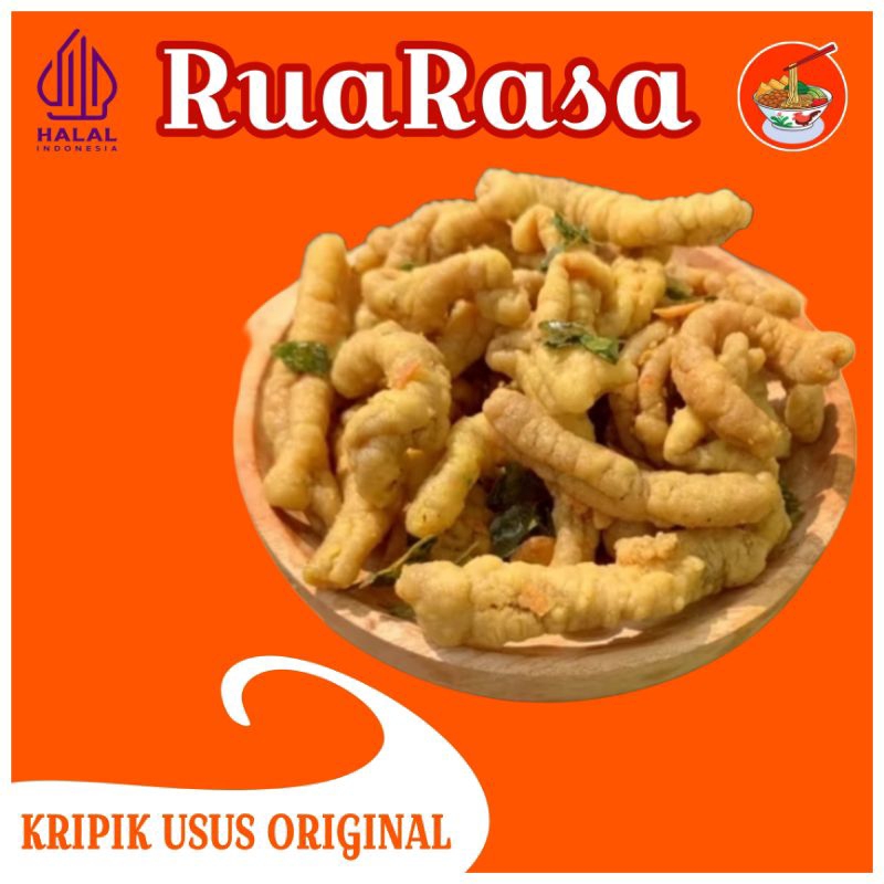 

Kripik usus original Crispy 100 Gram Termurah Makassar