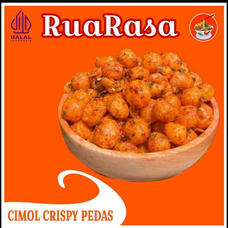 

Cimol Kering Crispy 100 Gram Pedas Daun Jeruk Termurah Makassar