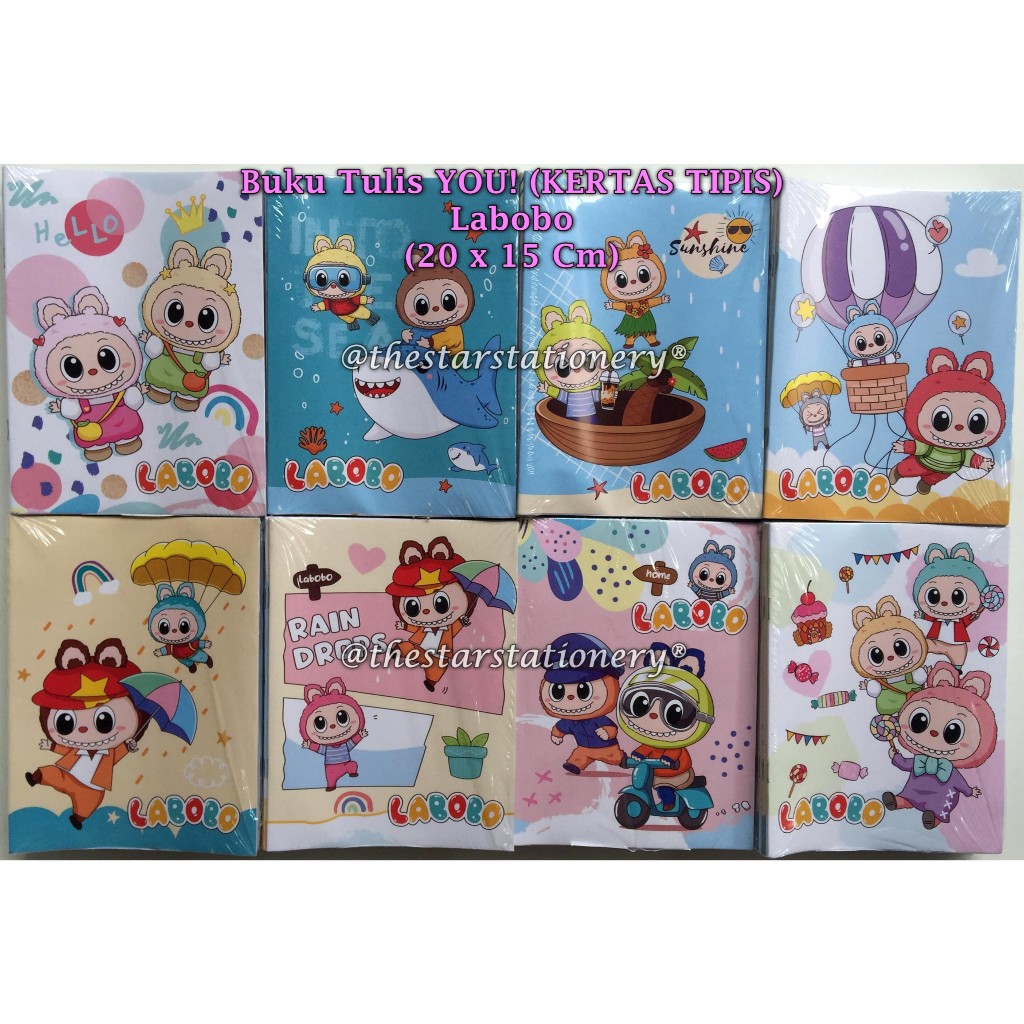 

(1 Pak isi 10 Buku) Buku Tulis YOU 38 Lembar / Buku Tulis Murah Kertas Tipis 45 Gram (1 Pak/10)