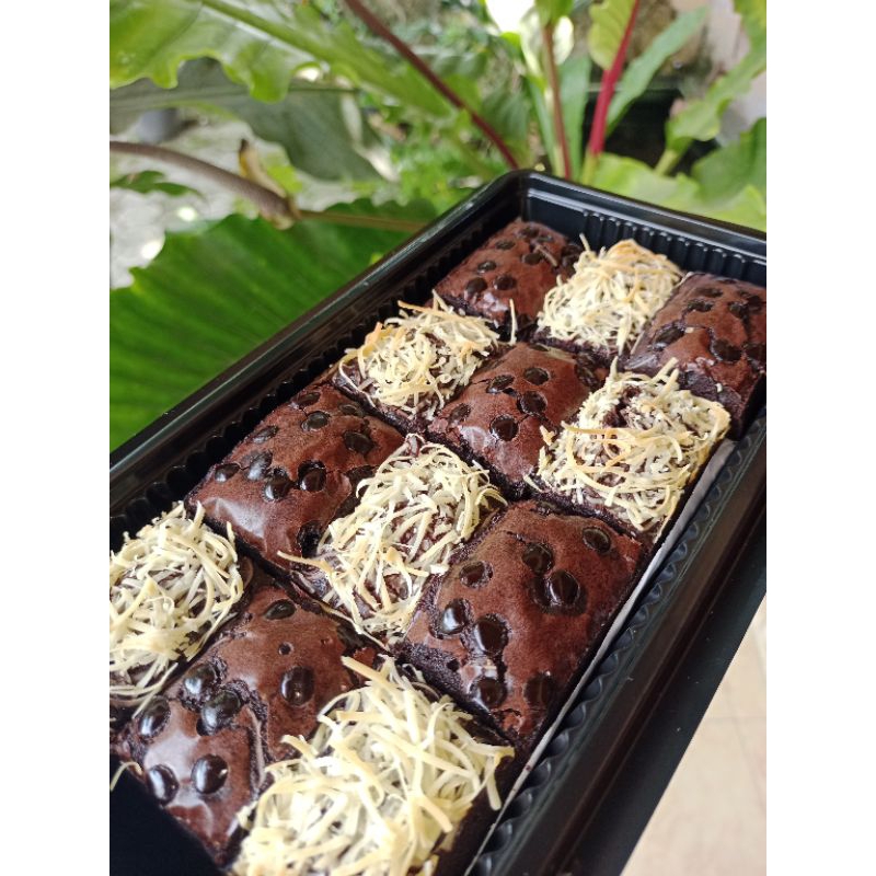 

Fudgy Brownies Sekat Ukuran 20x10