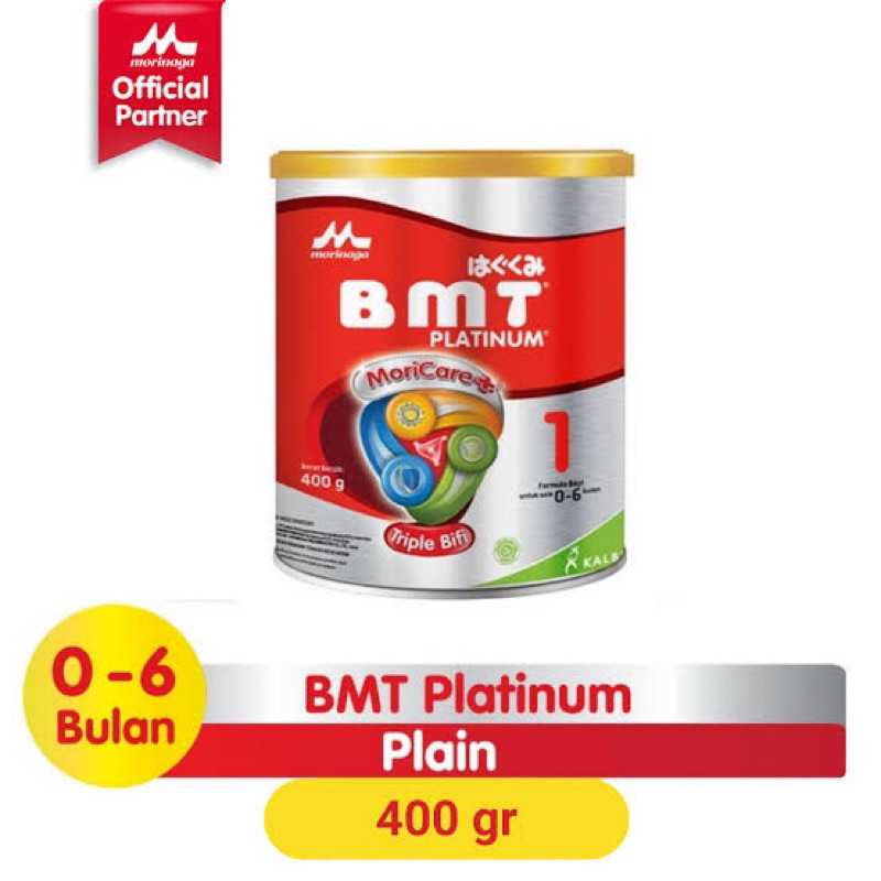 

MORINAGA BMT PLATINUM MORICARE 400 GR