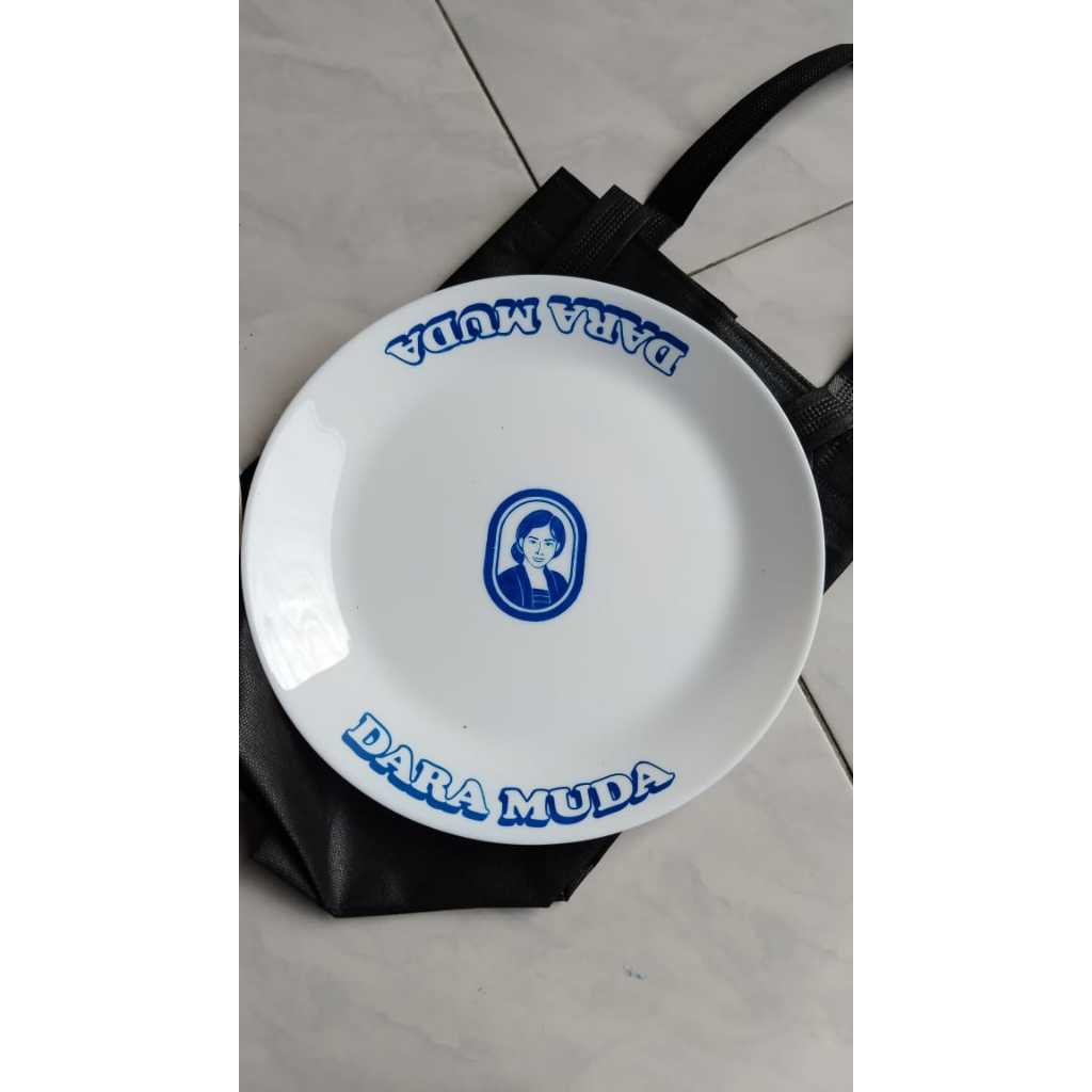 Sablon Piring / Piring custom / Desain Piring / PiringUnik /souvenir Piring