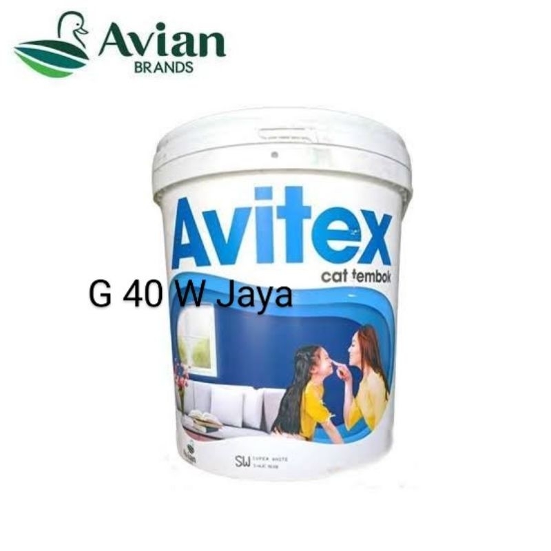 Avitex 25 kg / Putih Salju / Putih