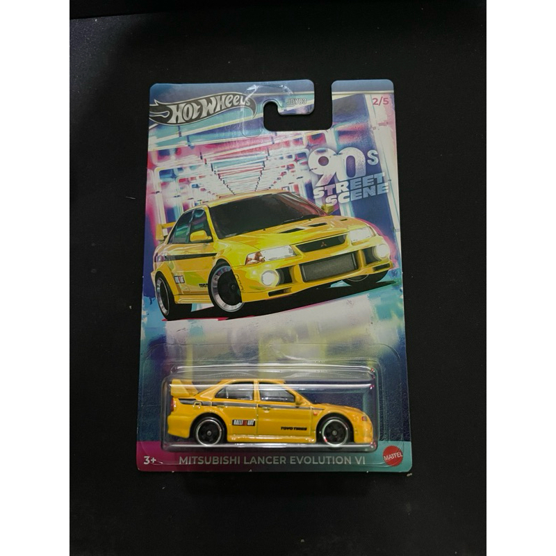 Hot Wheels 90s Street Scene Mitsubishi Lancer Evo VI + Protec