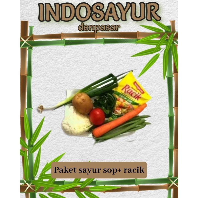 

Sayur Sop + Racik _ INDOSAYUR