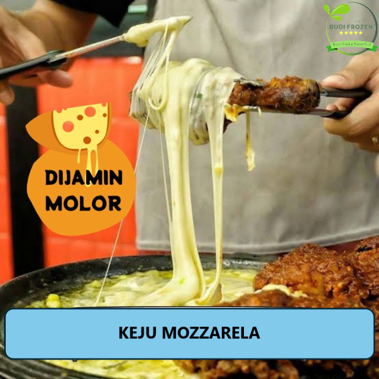 

KEJU MOZZARELA / MOZARELLA / KEJU MOLOR / SHREDDED / PARUT / BLOK / PARERA / PERFETTO / ARLA / DELS / EURIAL (ANEKA UKURAN)